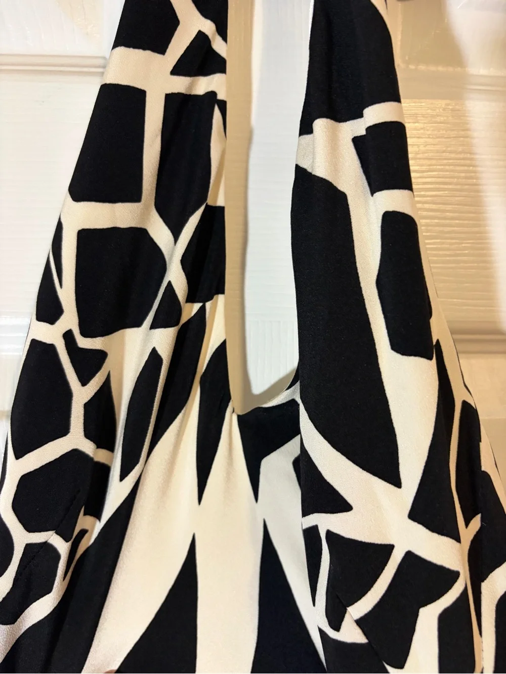 Black and White Geometric Home Accent Throw - Brand